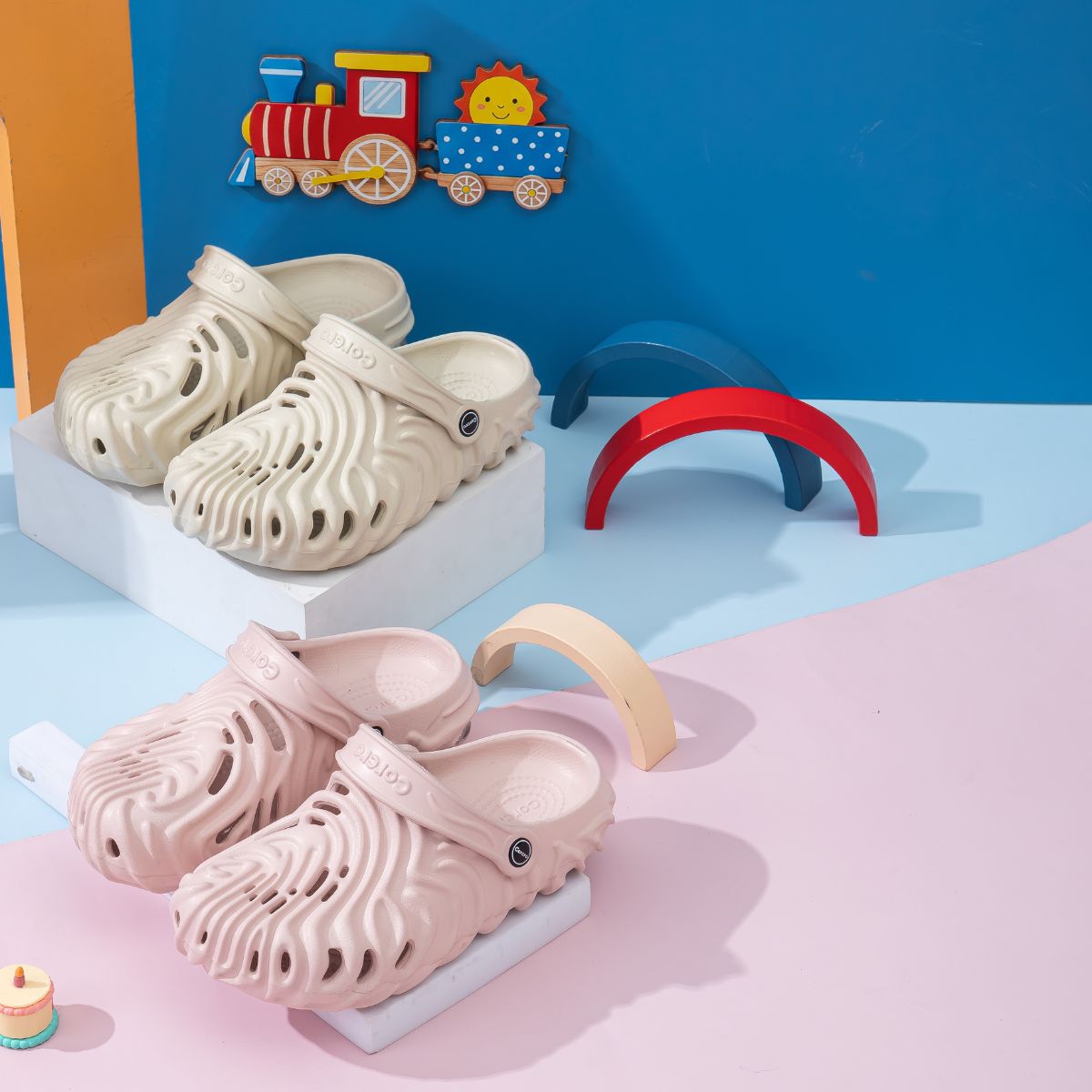 Sandália Wave Infantil EVA Leve Antiderrapante Confortável - C603