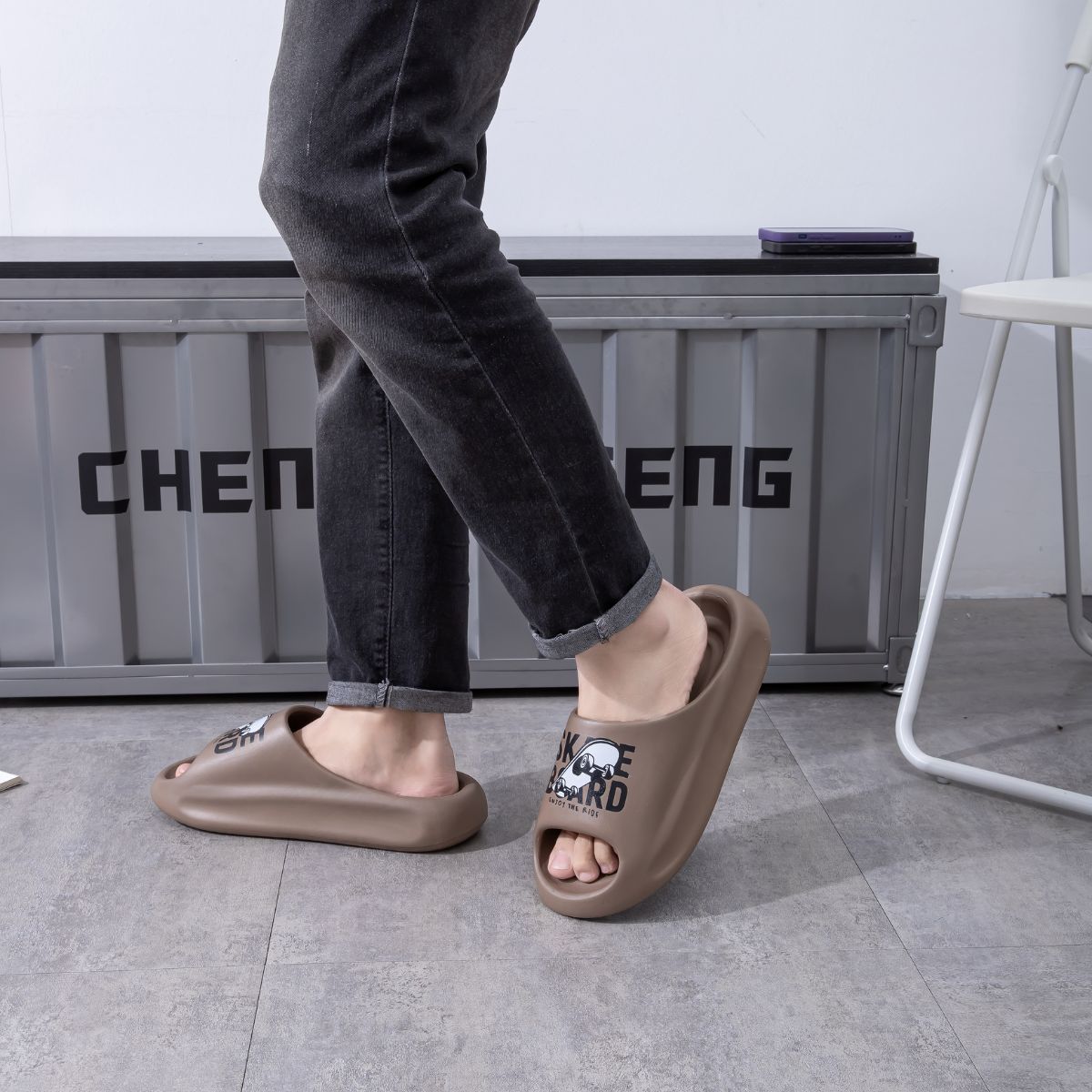 Chinelo Masculino Urban Color EVA Antiderrapante Leve - M804-1