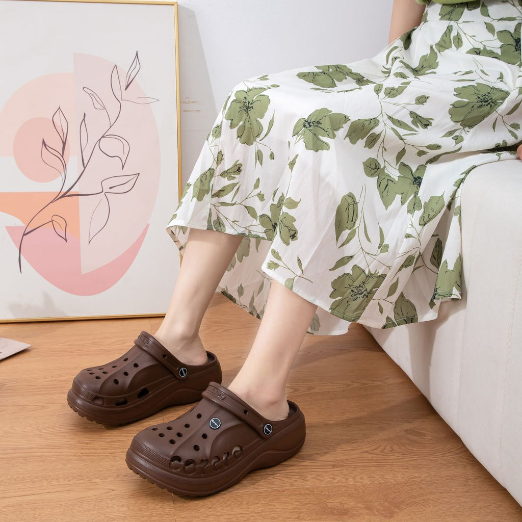 Sandália Feminina Plataforma EVA Antiderrapante Confortável - W606